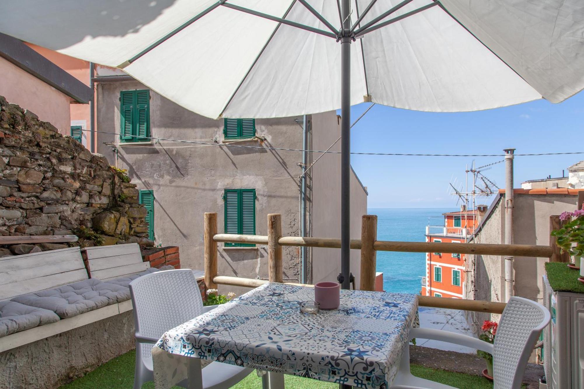 Ariel - Sea View Double Room Riomaggiore Extérieur photo