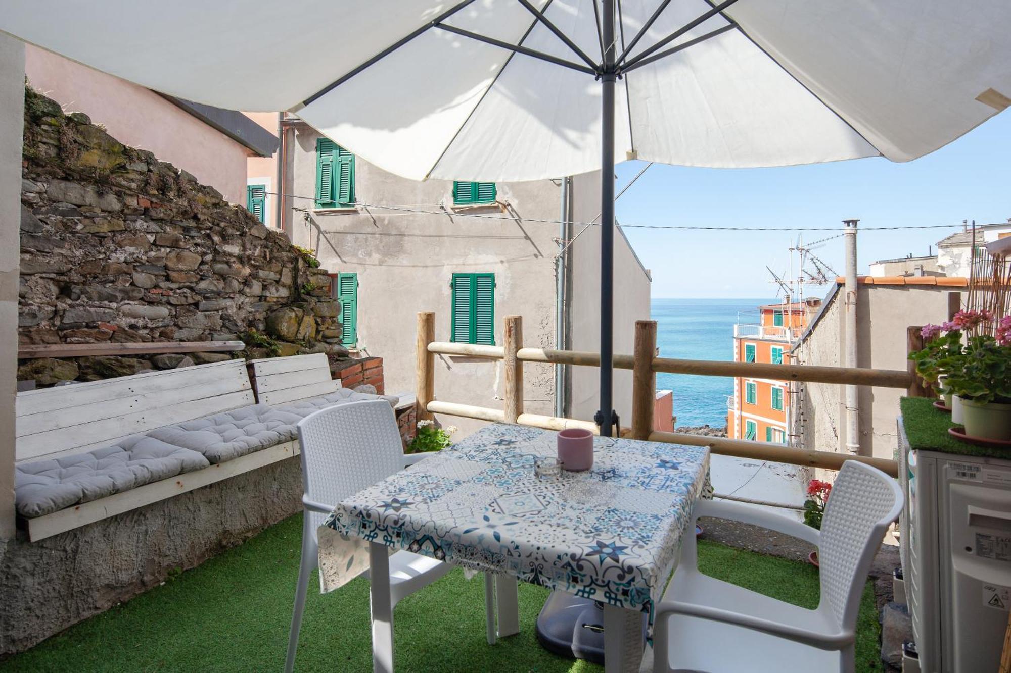 Ariel - Sea View Double Room Riomaggiore Extérieur photo